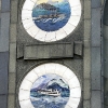 Керамические медальоны фасада не обращенного к реке - Охота за памятниками - Волошины.РФ